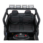 Elektrické autíčko Jeep BEAST 4x4 - MP3 - čierne
